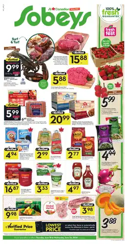 Sobeys Weekly eFlyer 06/18-06/24