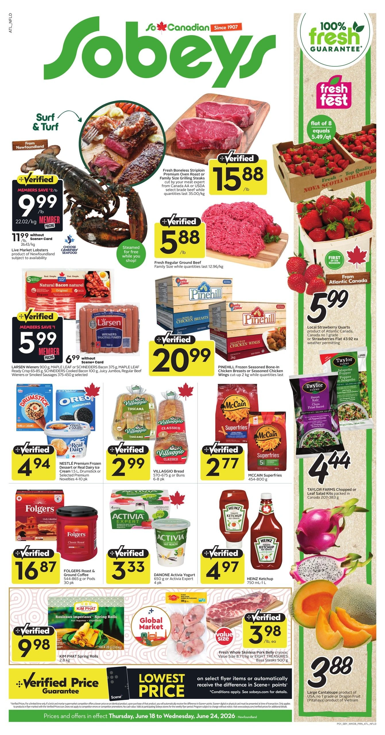 Sobeys flyer page 1