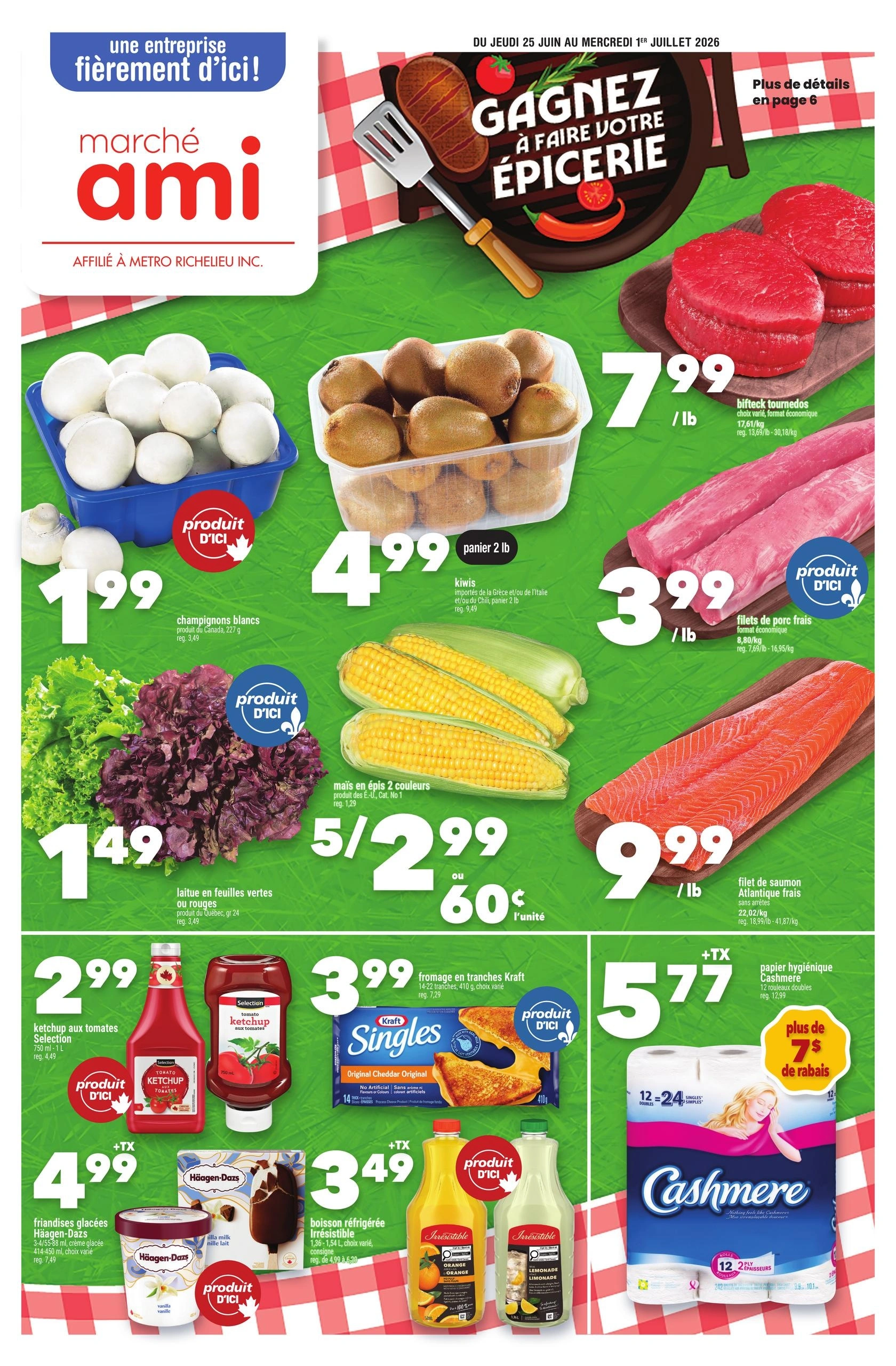 Marché Ami flyer page 1