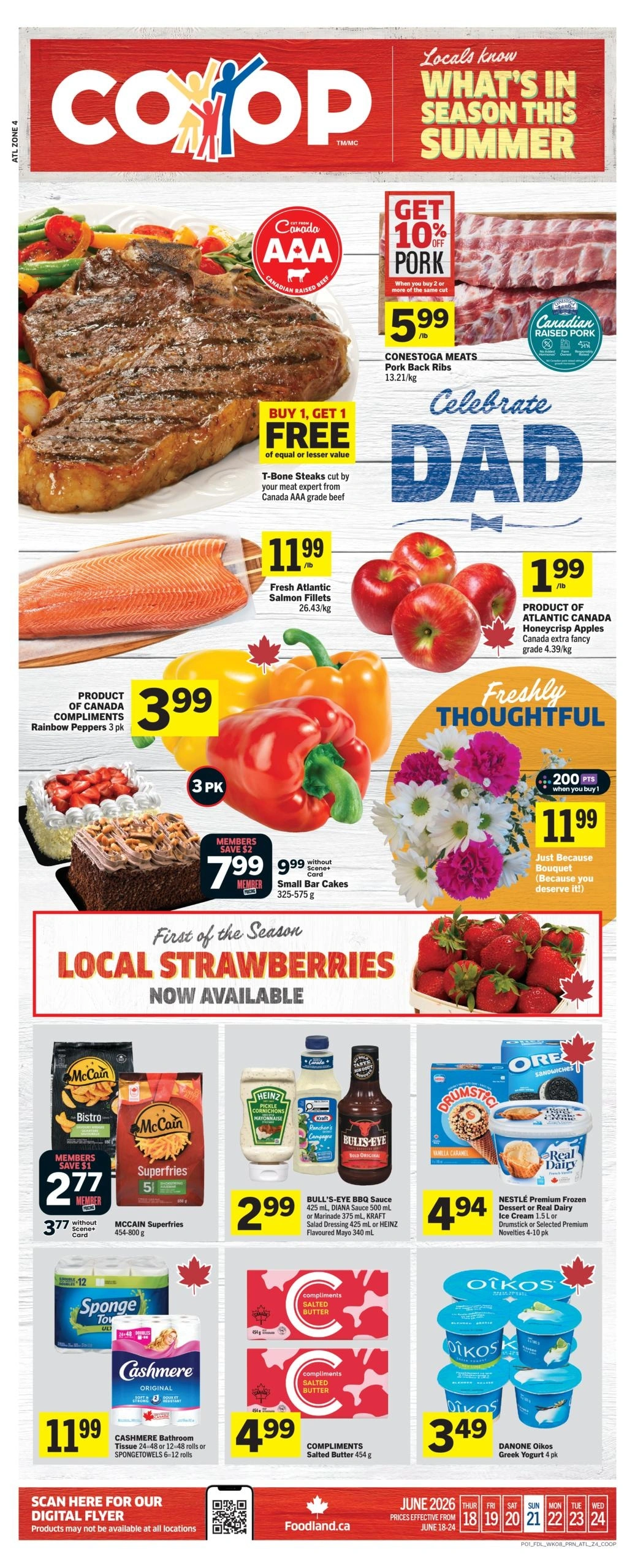 Foodland flyer page 1