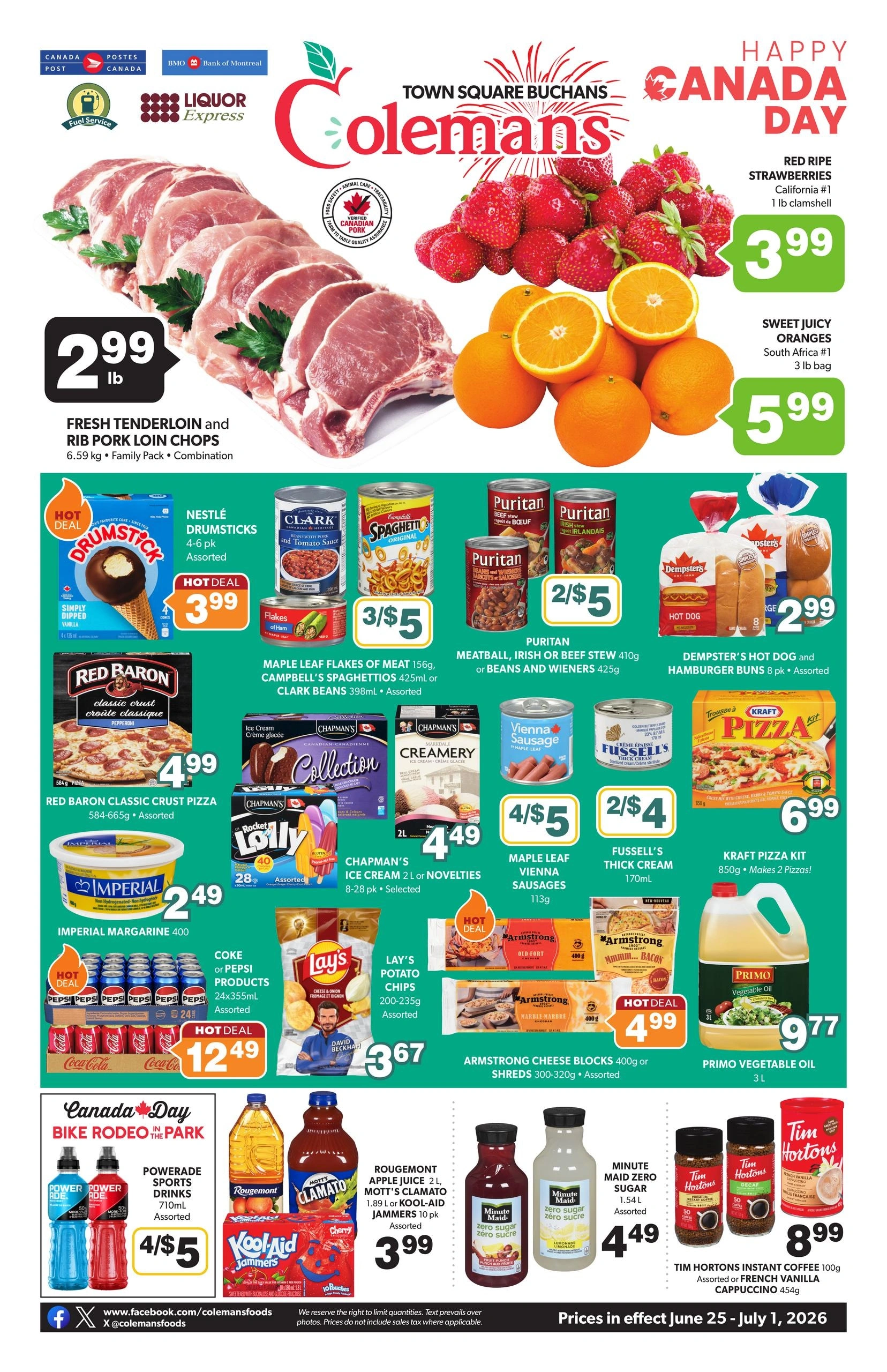 Colemans	 flyer page 1