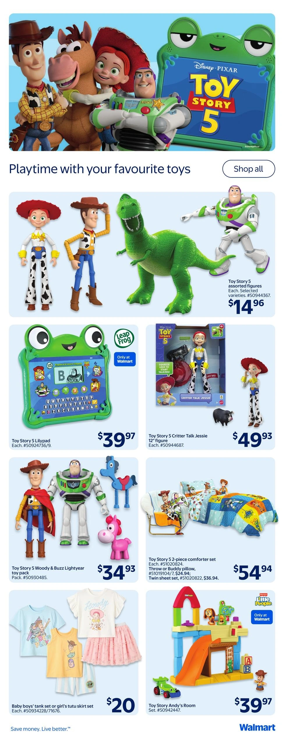 Walmart flyer page 20