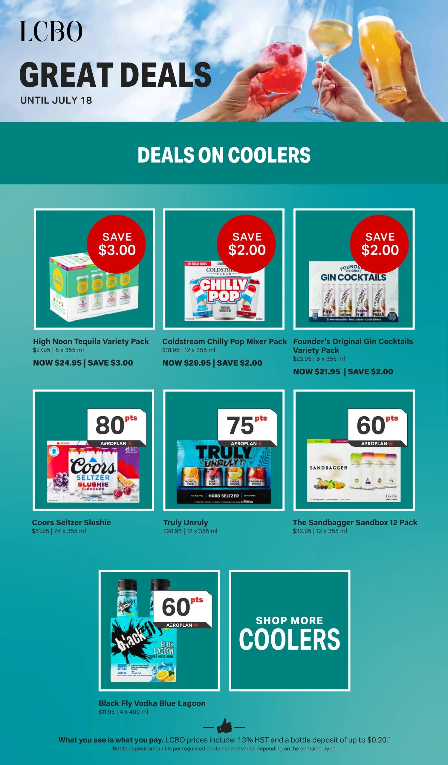 LCBO flyer page 1