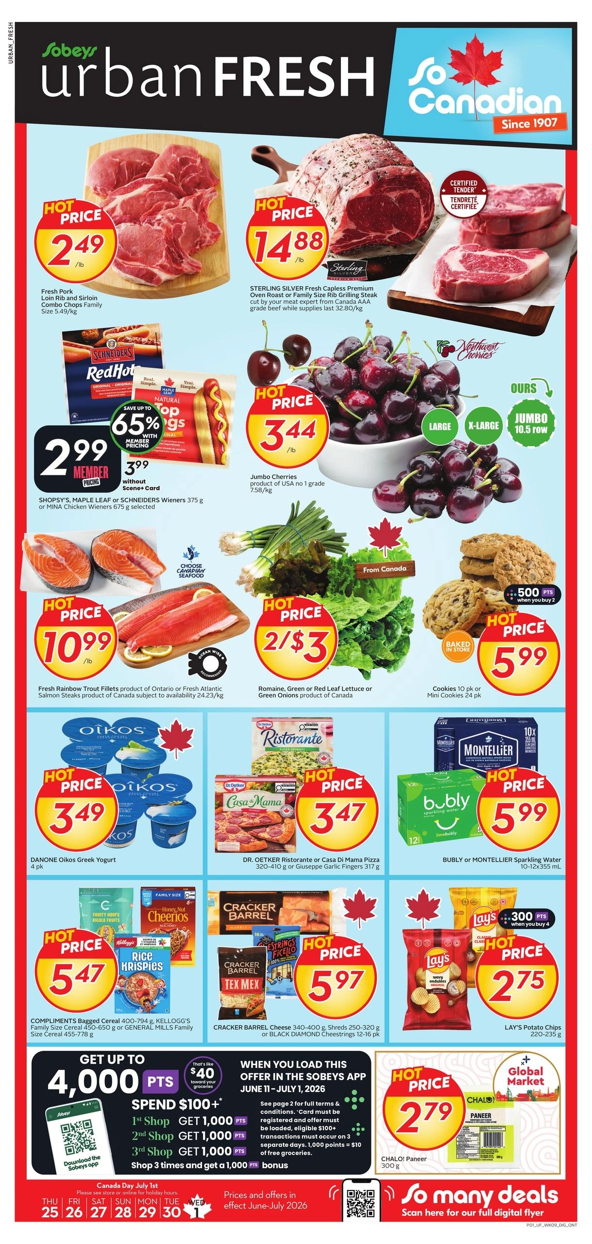Sobeys flyer page 1