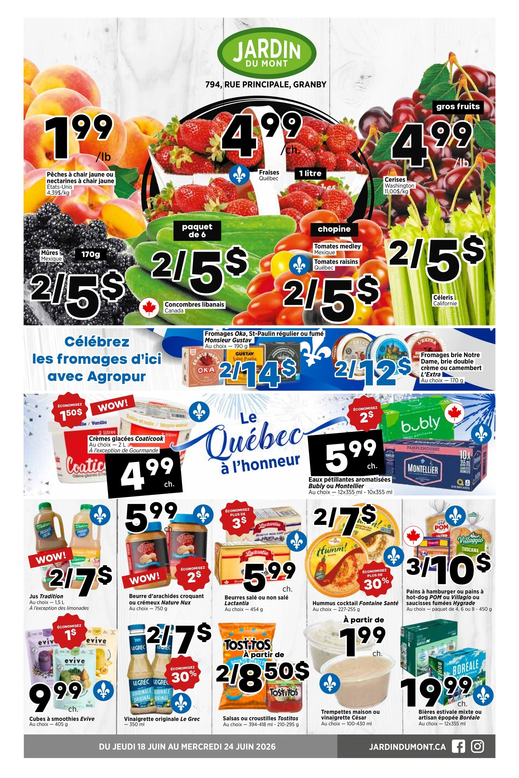 Jardin Du Mont flyer page 1