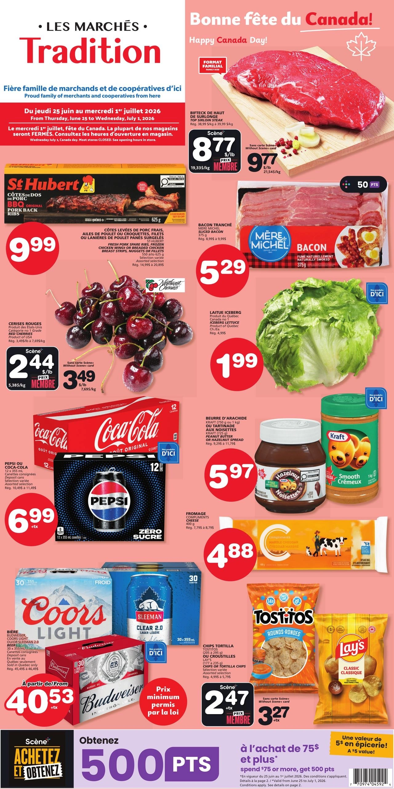 Les Marchés Tradition flyer page 1