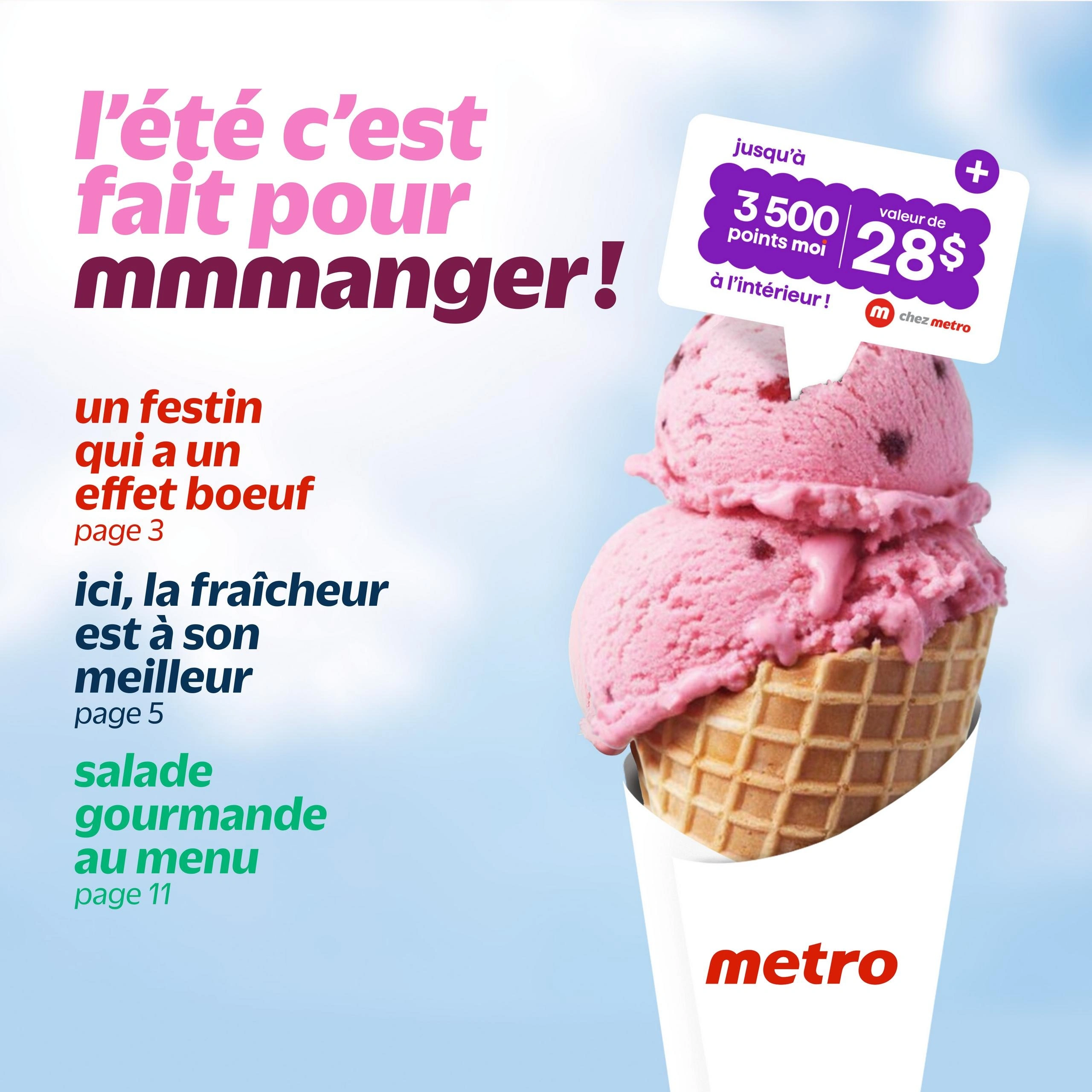 Metro flyer page 1