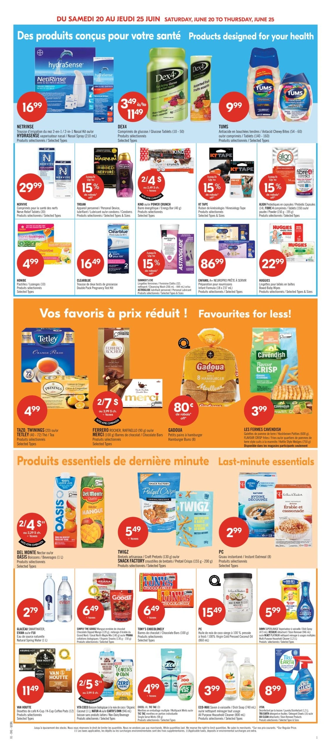 Pharmaprix flyer page 20