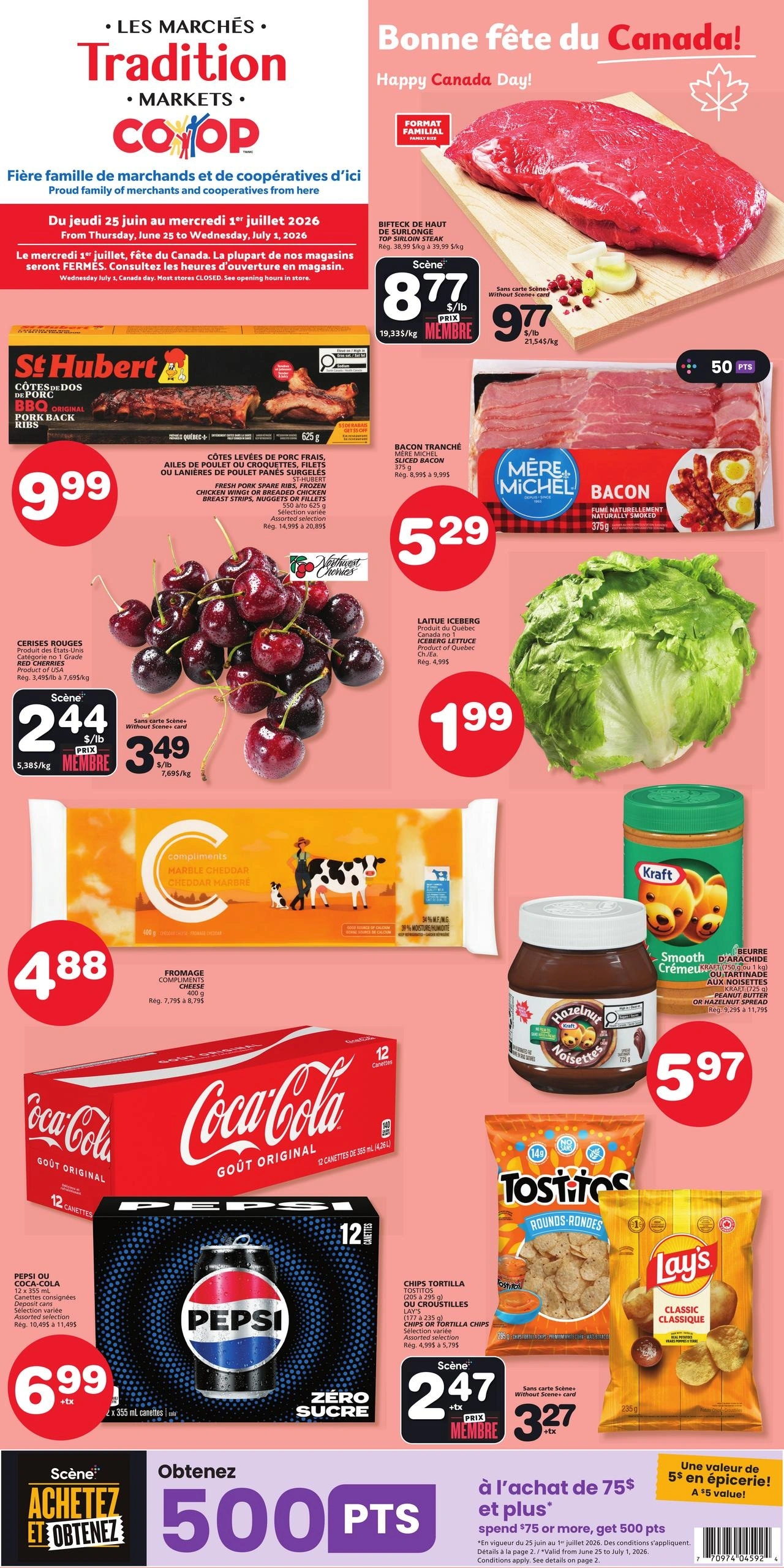 Les Marchés Tradition flyer page 1