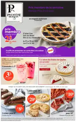 Première Moisson Flyer