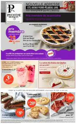 Première Moisson  Flyer