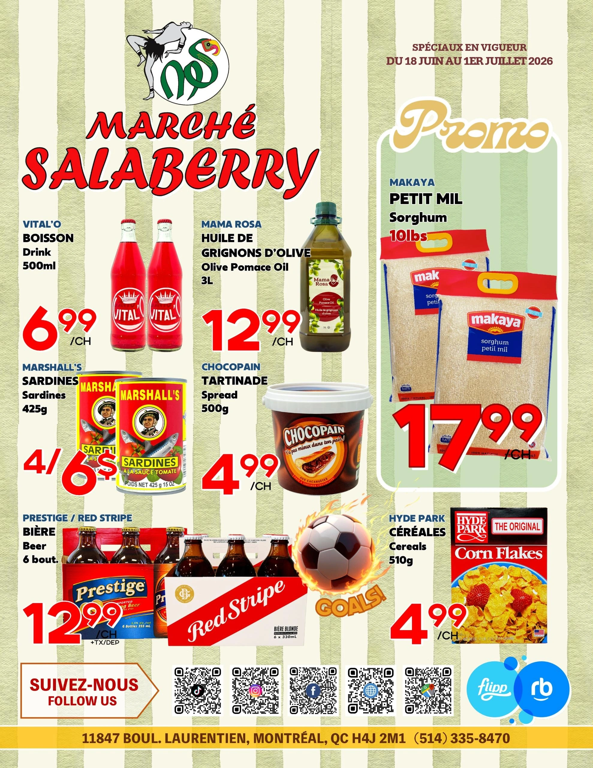 Marche Salaberry flyer page 1