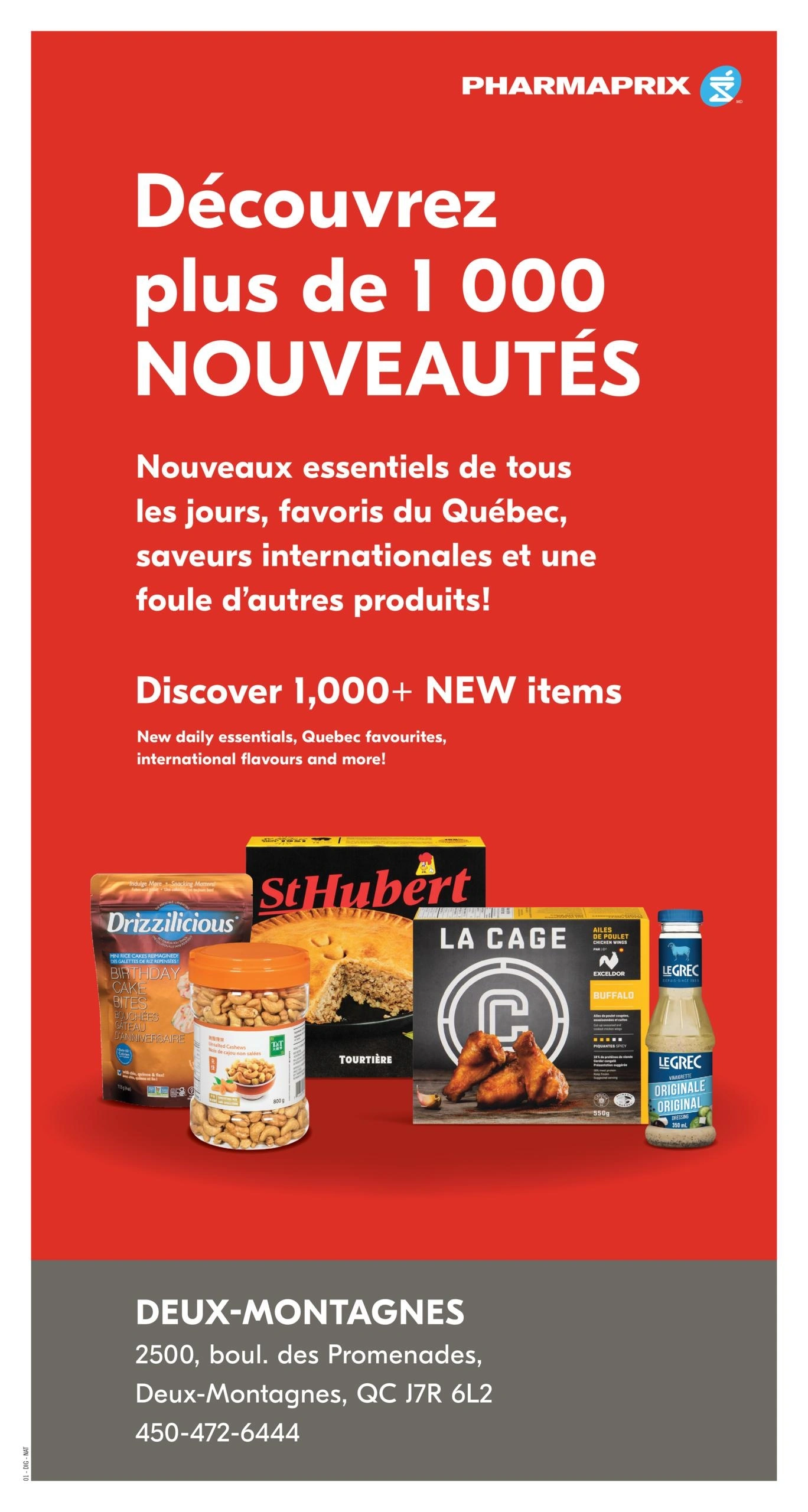 Pharmaprix flyer page 1