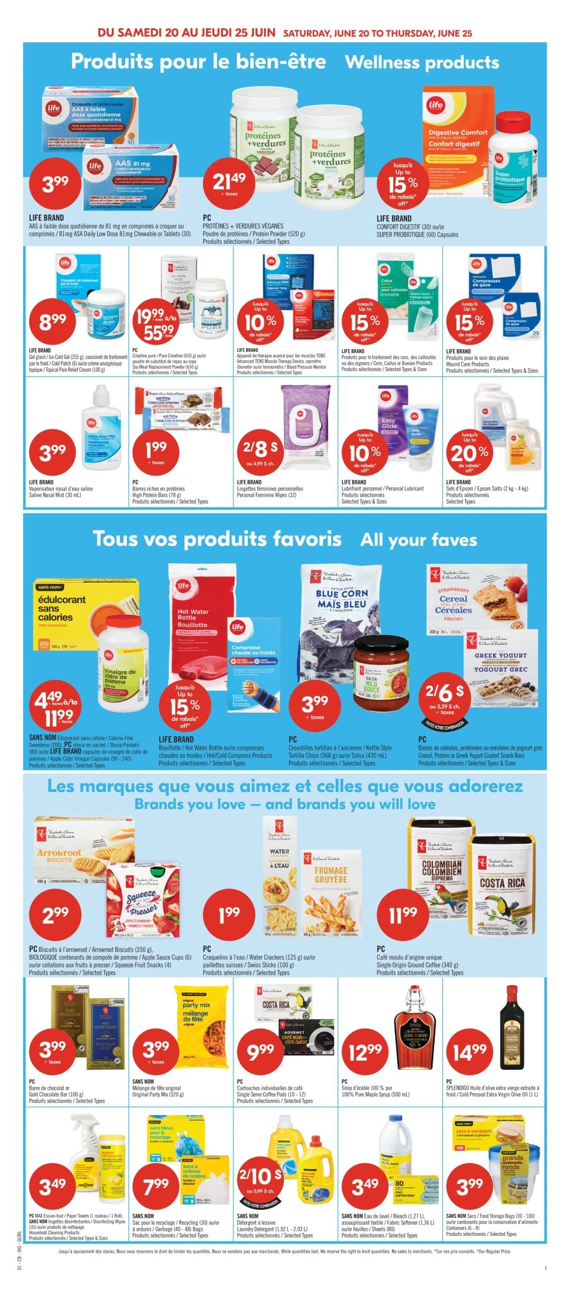 Pharmaprix flyer page 19