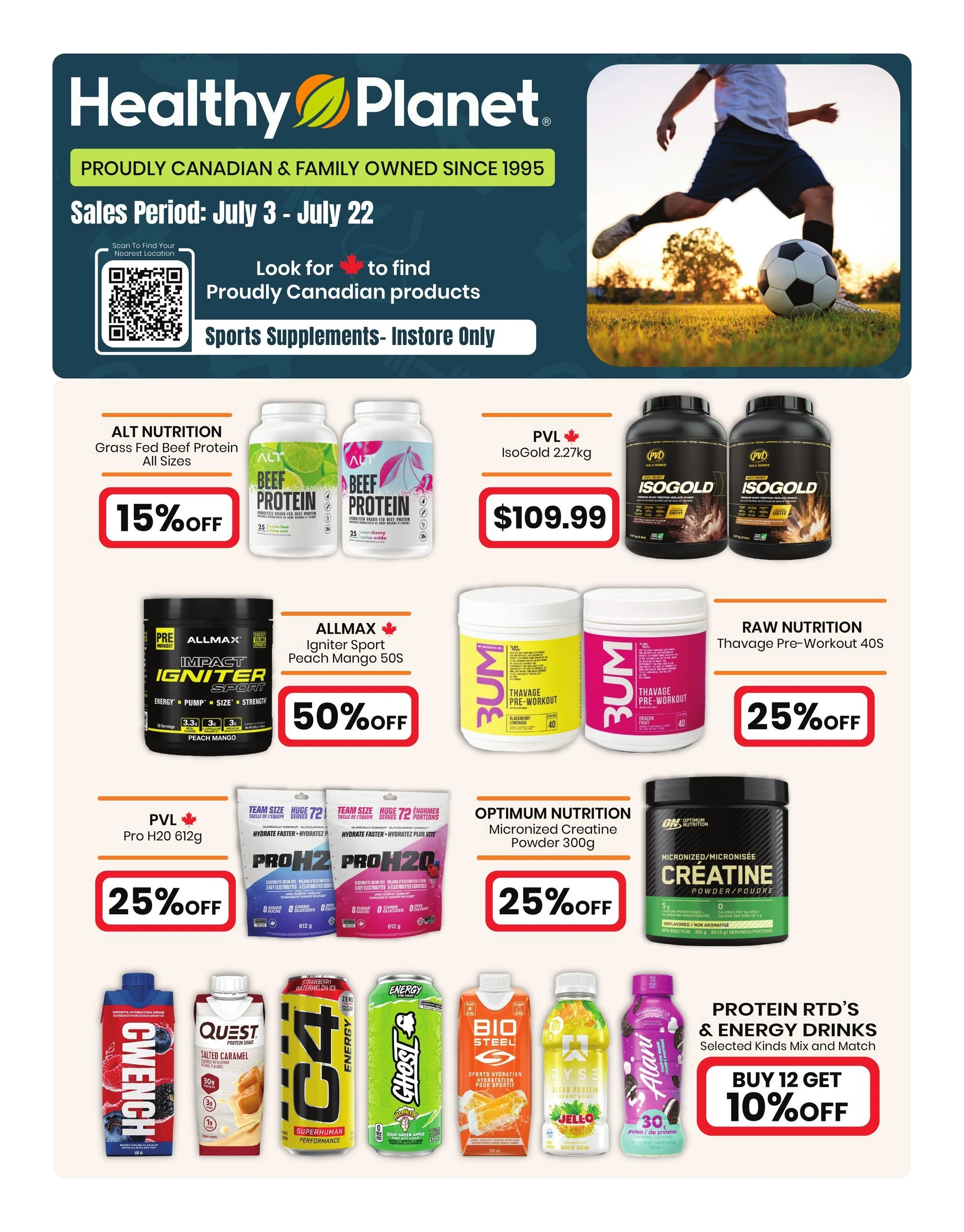 Healthy Planet flyer page 1
