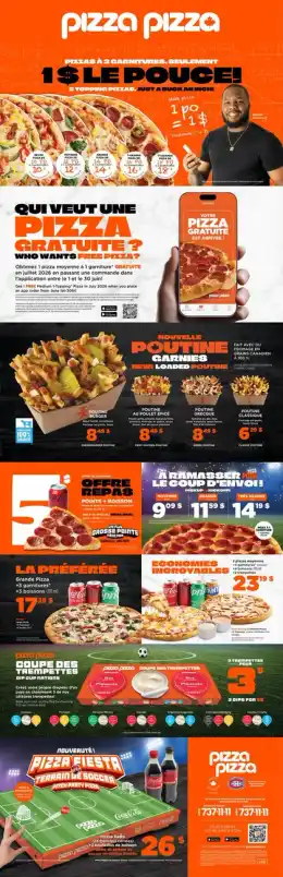 Pizza Pizza flyer