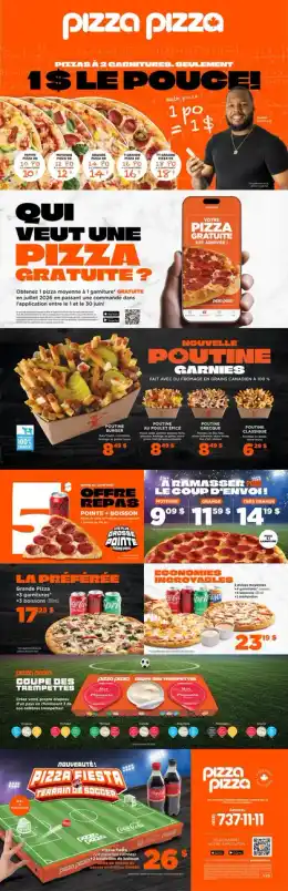 Pizza Pizza flyer