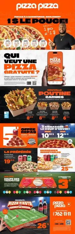 Pizza Pizza flyer