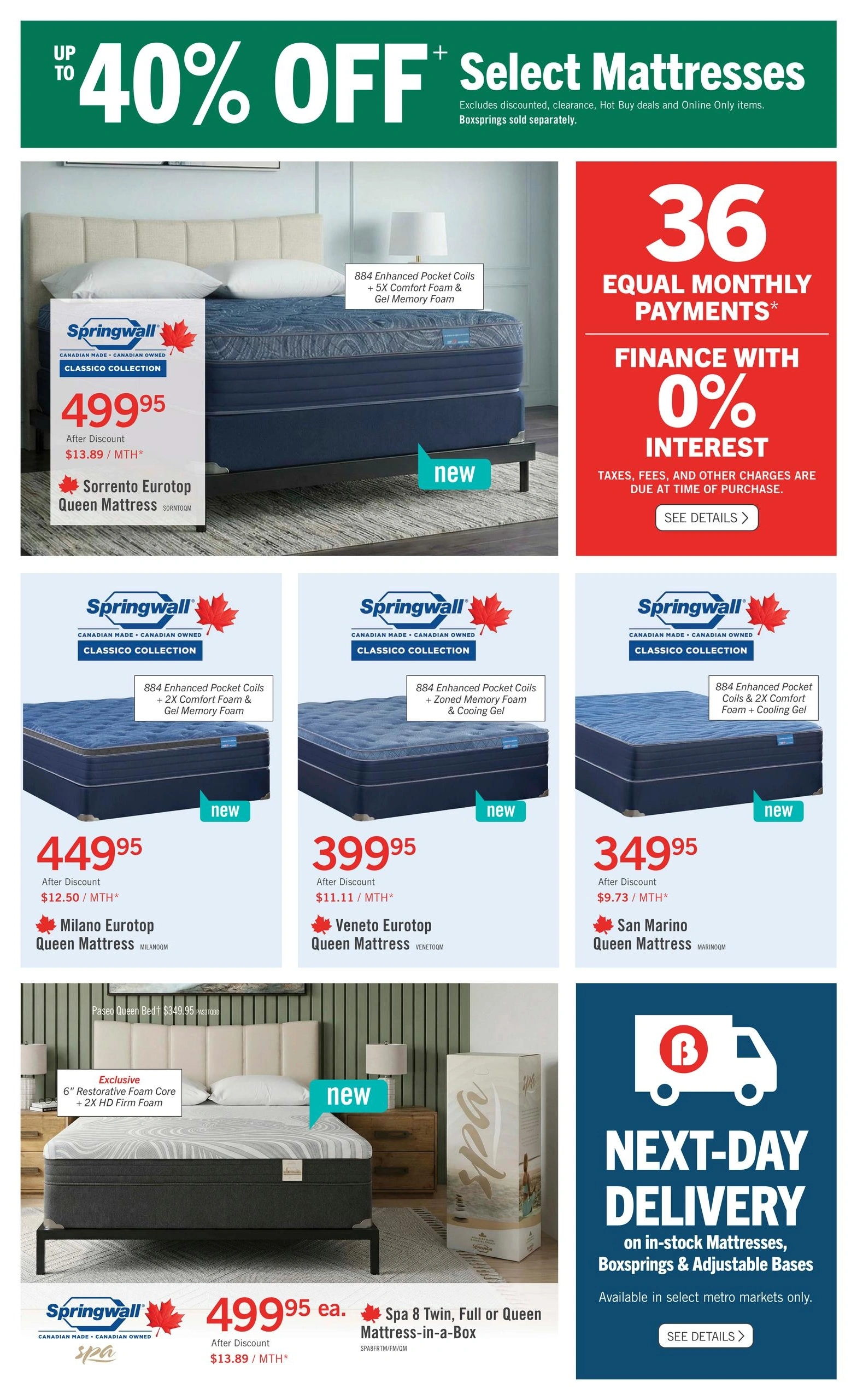 The Brick Mattress Store flyer page 5