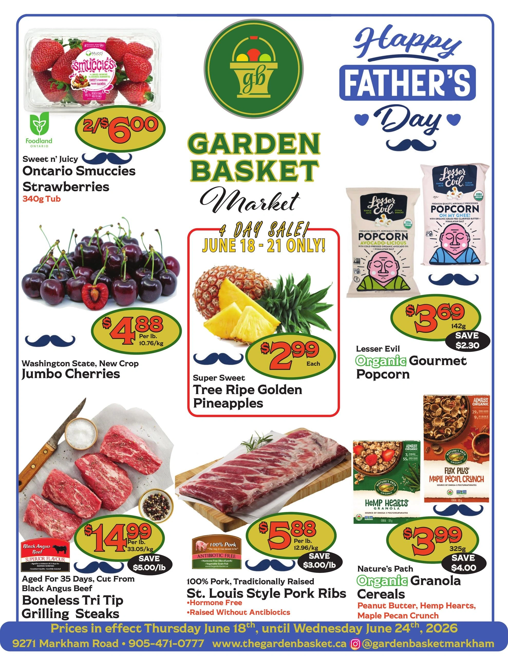 The Garden Basket flyer page 1