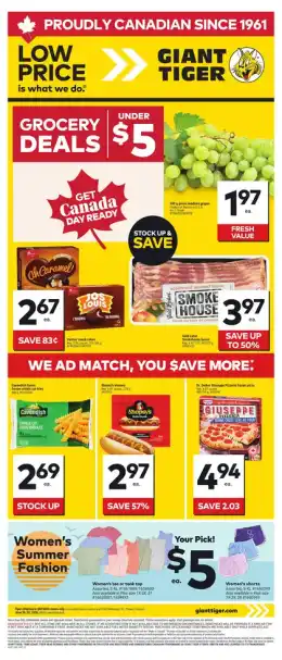 Giant Tiger Weekly Flyer