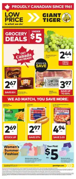 Giant Tiger Weekly Flyer