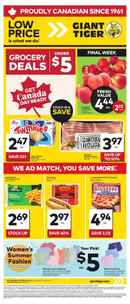Giant Tiger Weekly Flyer