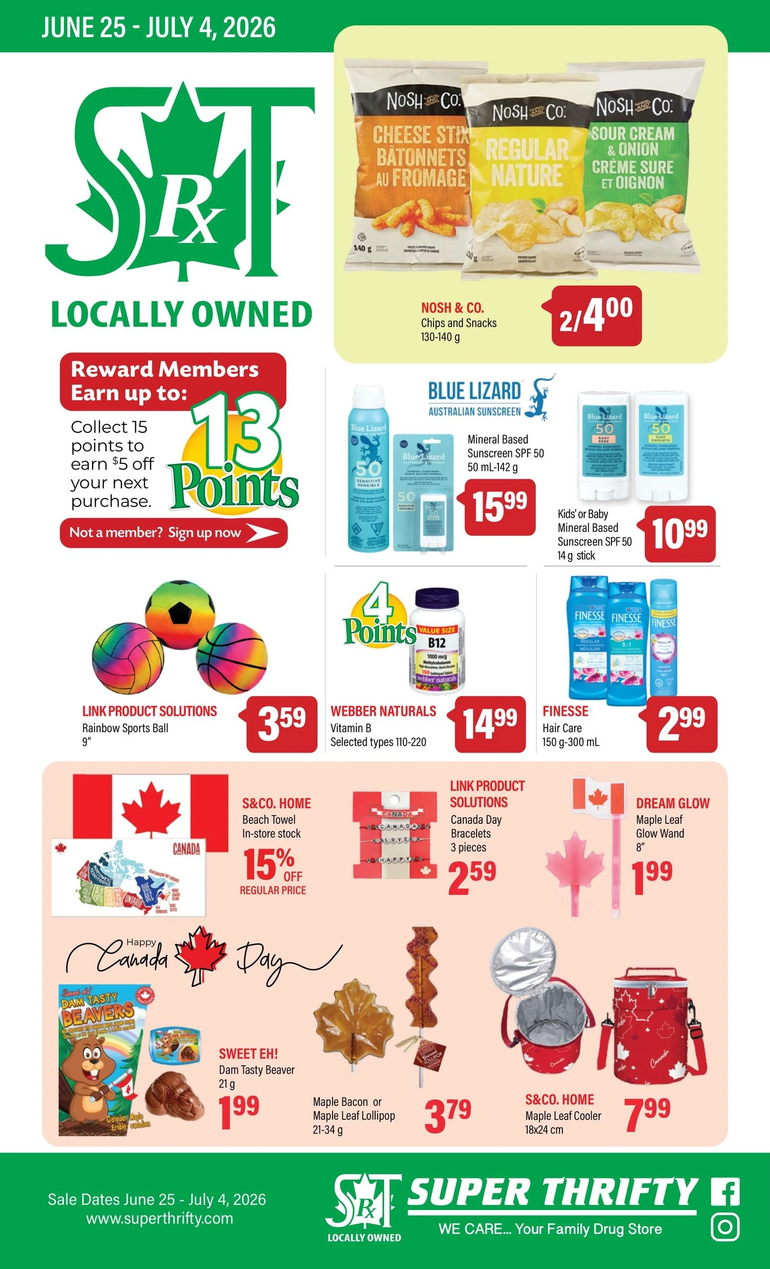 Super Thrifty flyer page 1