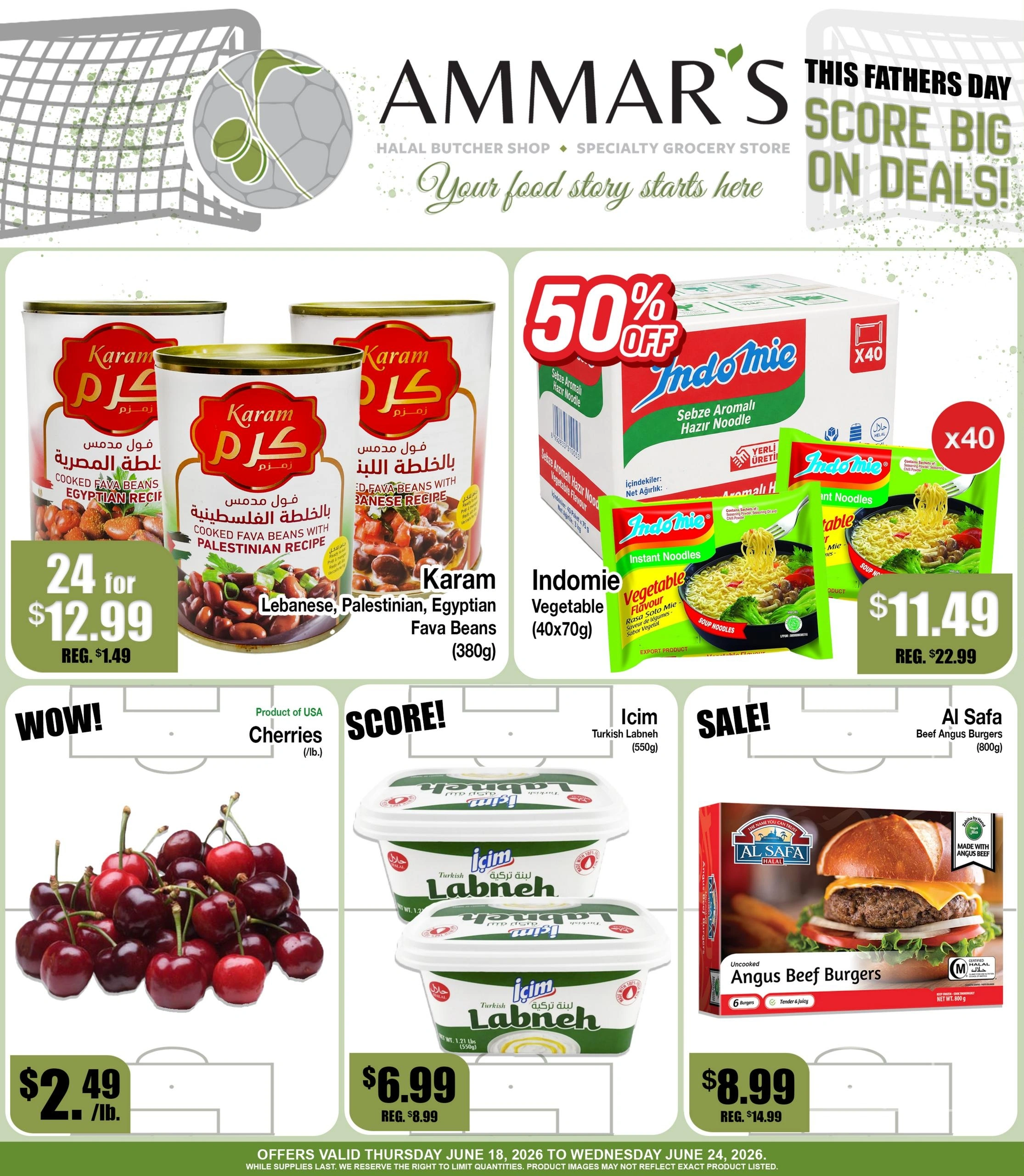 Ammar's Market flyer page 1