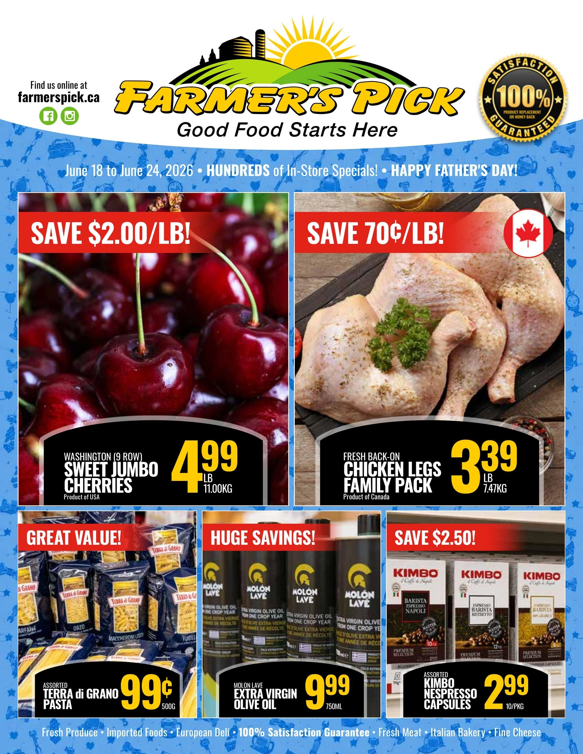 Farmer's Pick flyer page 1