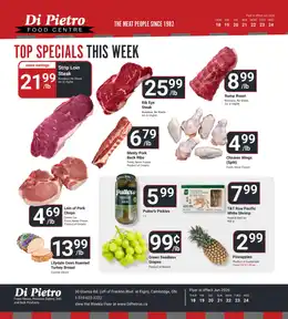 DiPietro's Fresh Meats Indexed Weekly