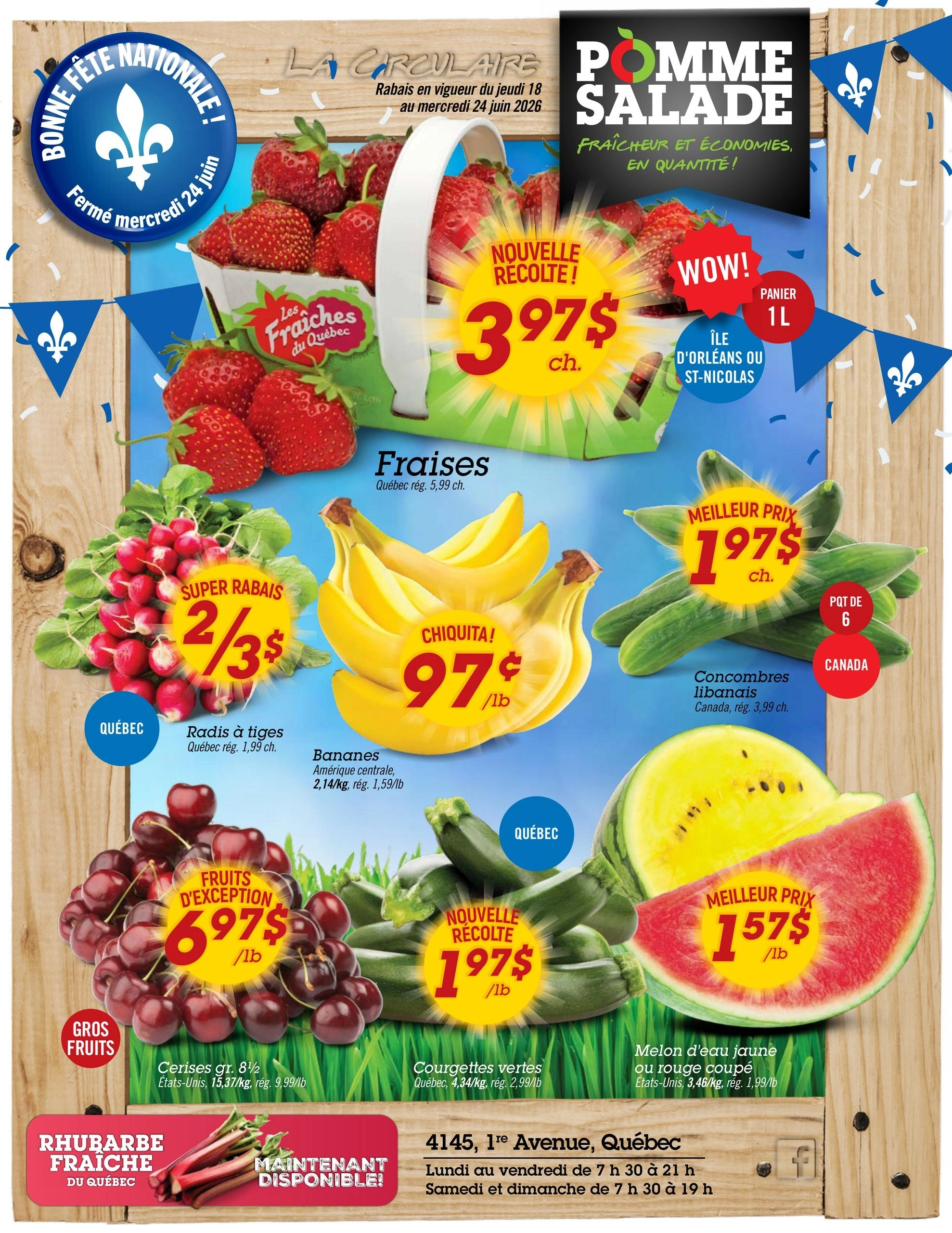 Pomme Salade flyer page 1