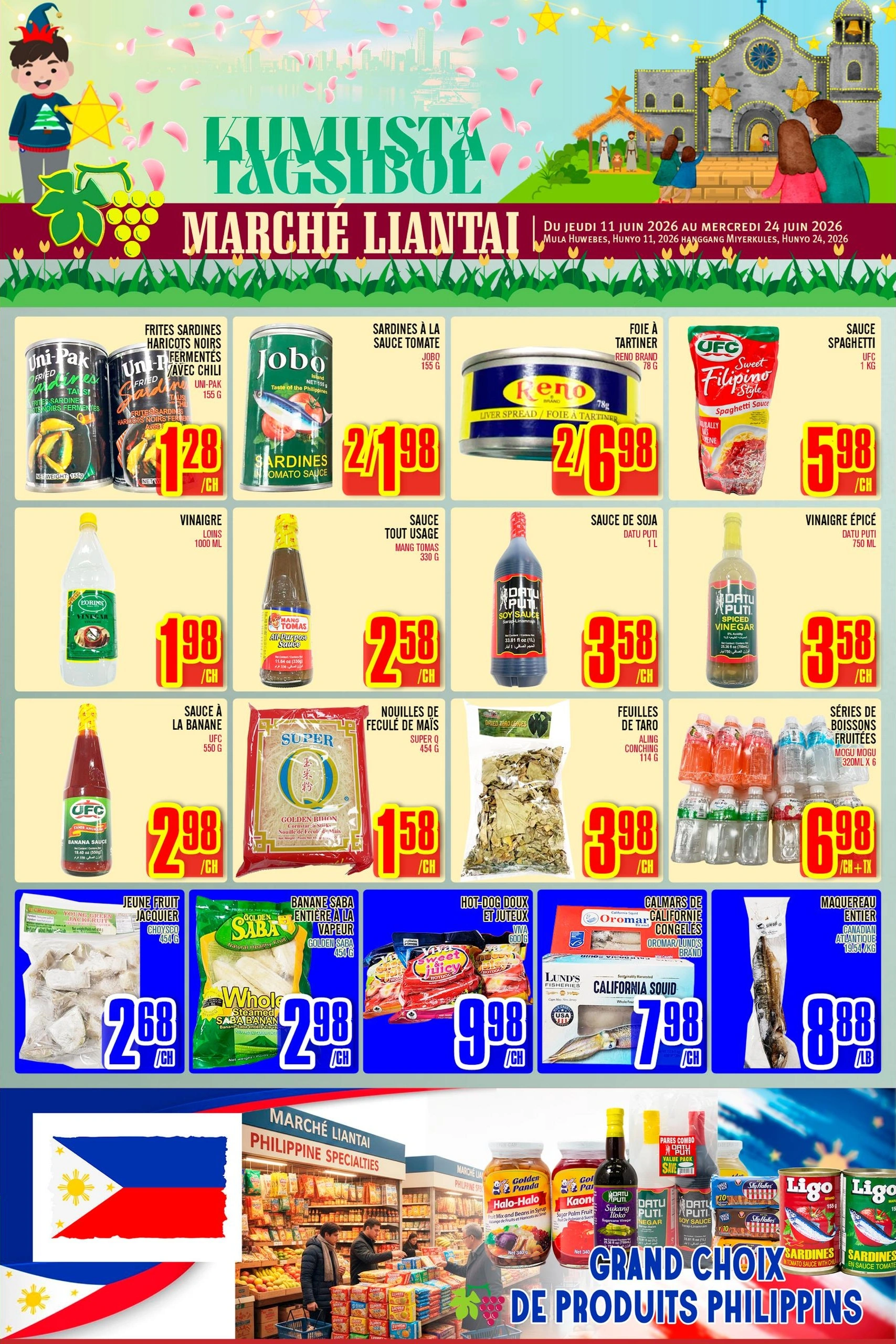Marché Lian Tai flyer page 7