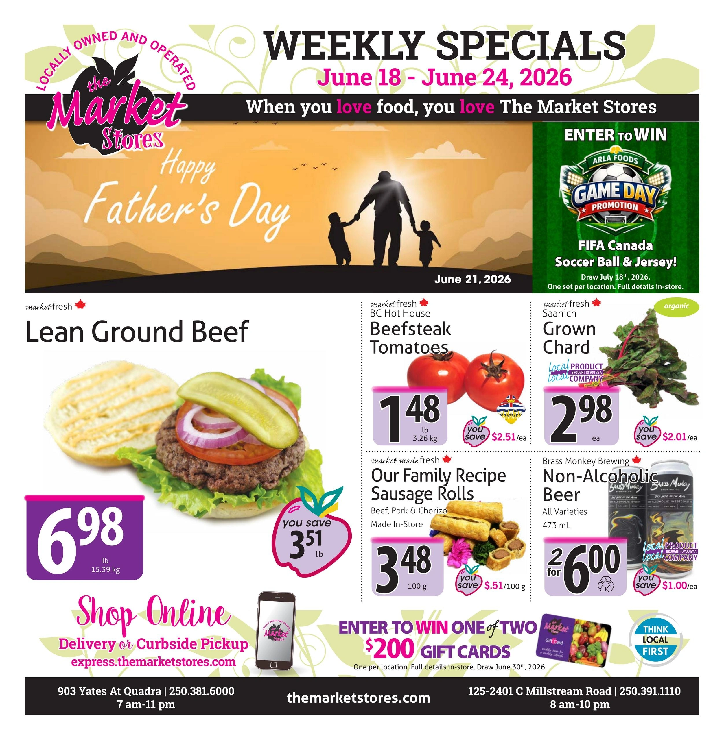 The Market Stores flyer page 1