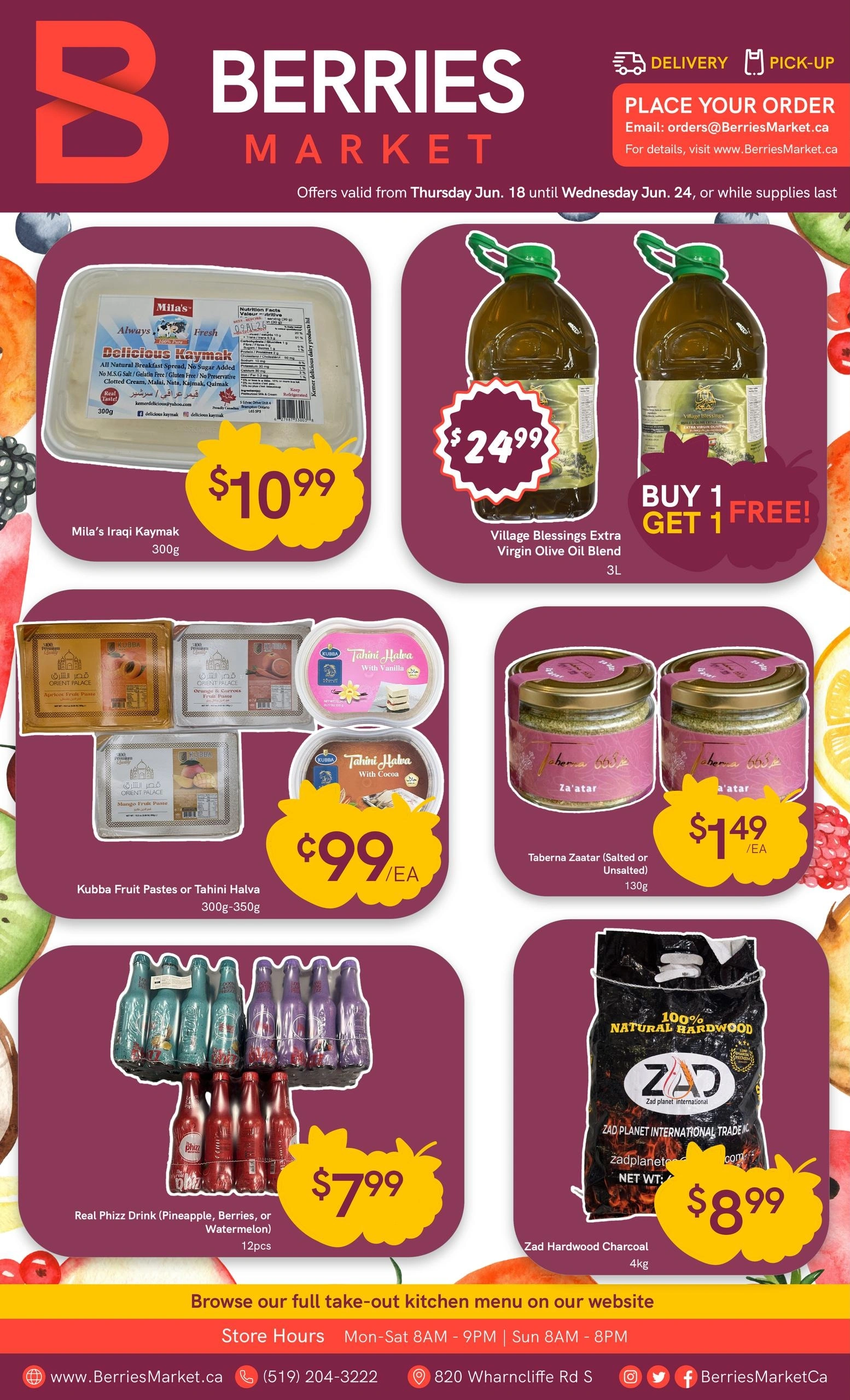Berries Market flyer page 1