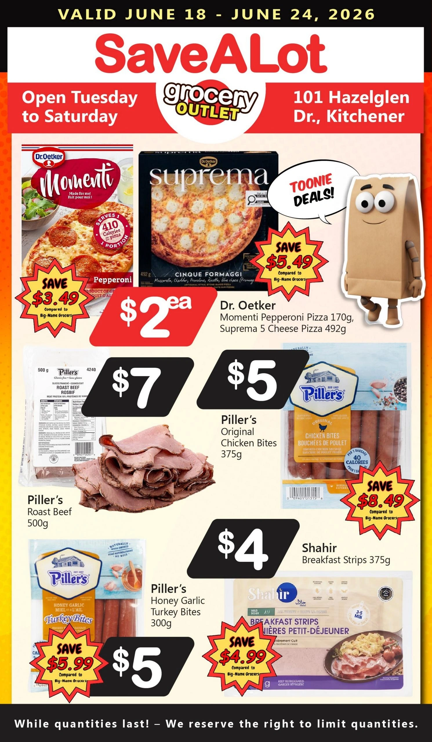 Save A Lot Grocery Outlet flyer page 1