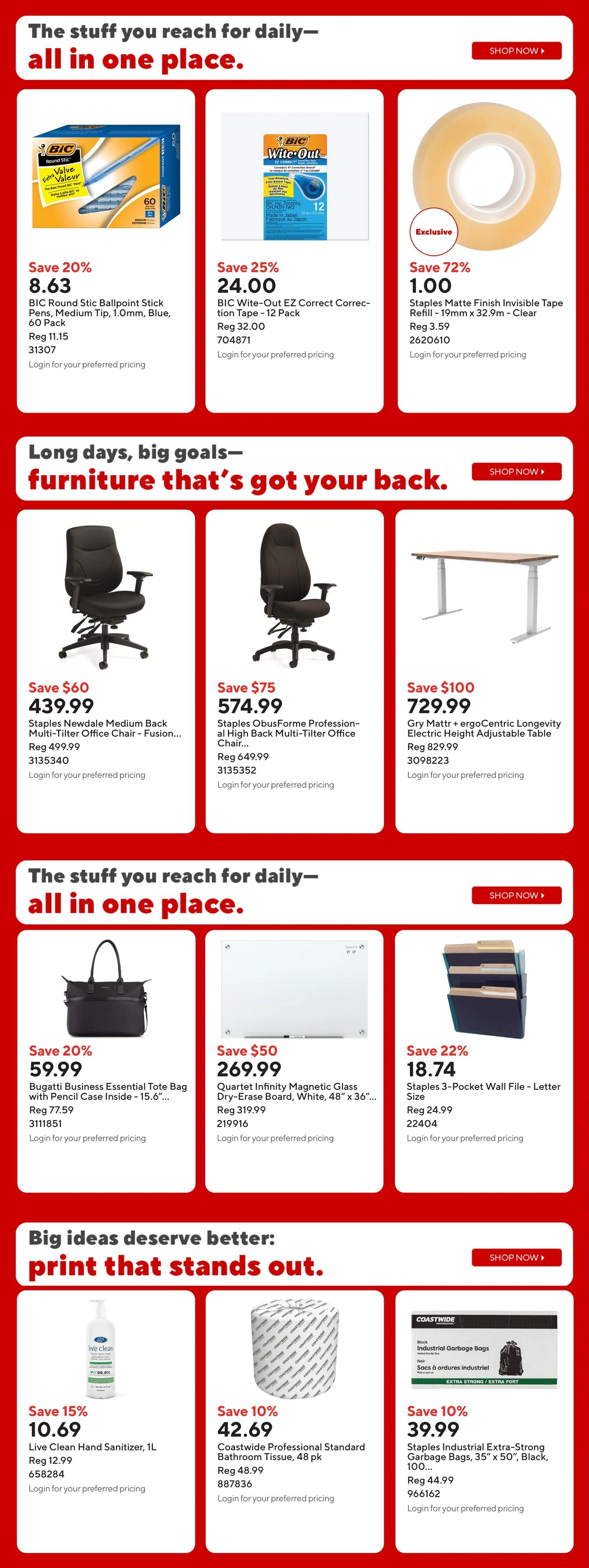Staples flyer page 17