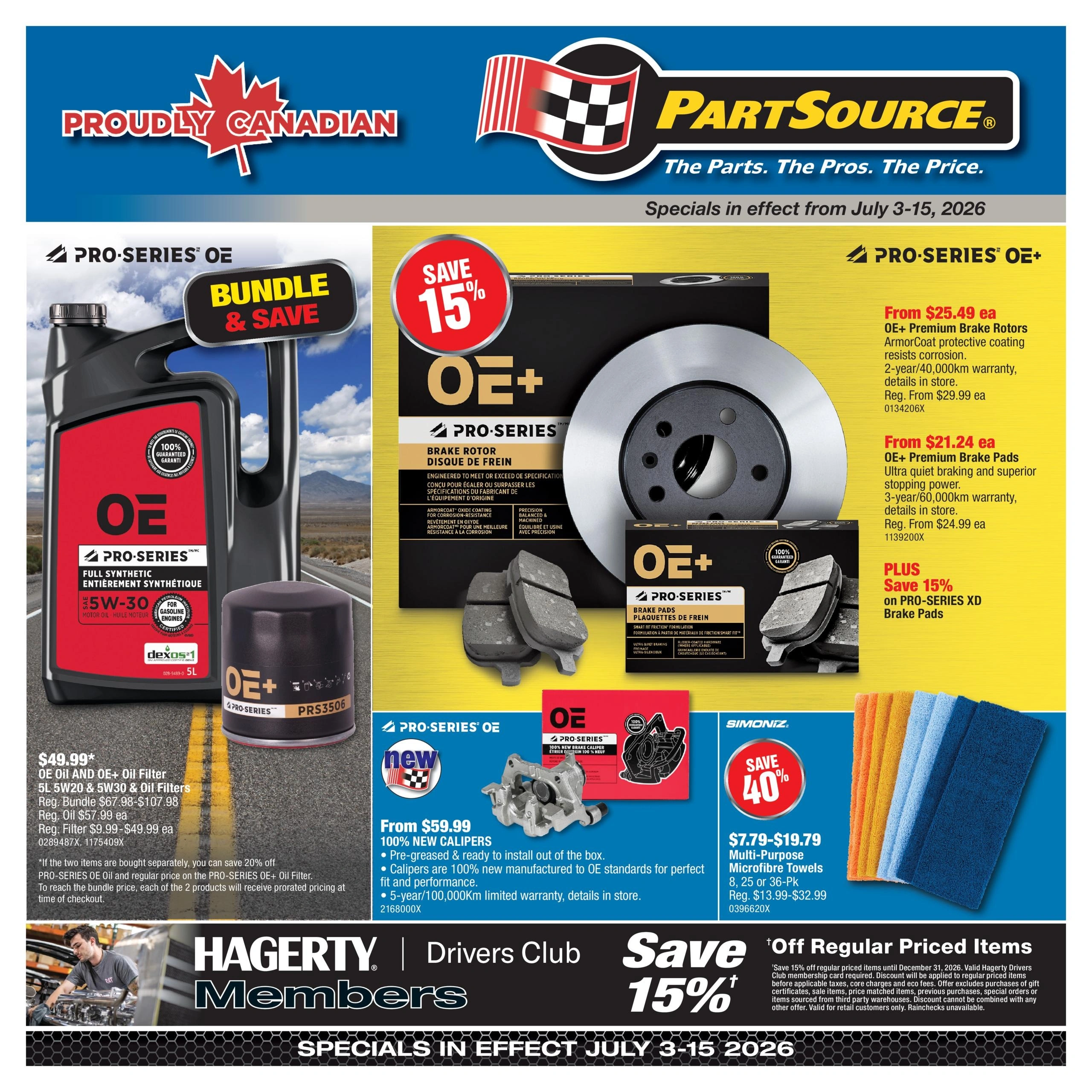 PartSource flyer page 1