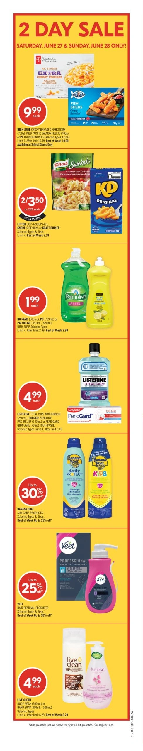 Shoppers Drug Mart flyer page 1