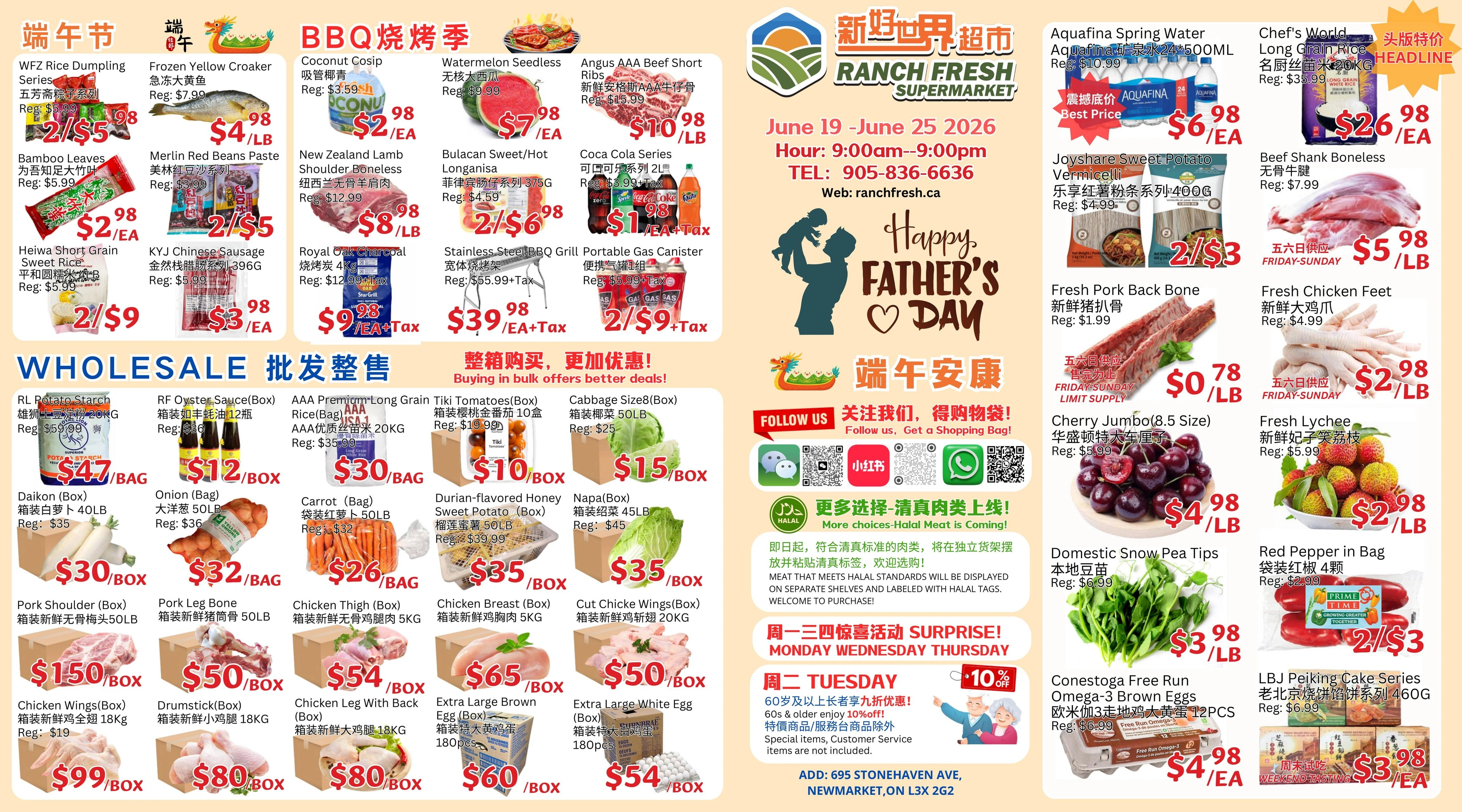 Ranch Fresh Supermarket flyer page 1