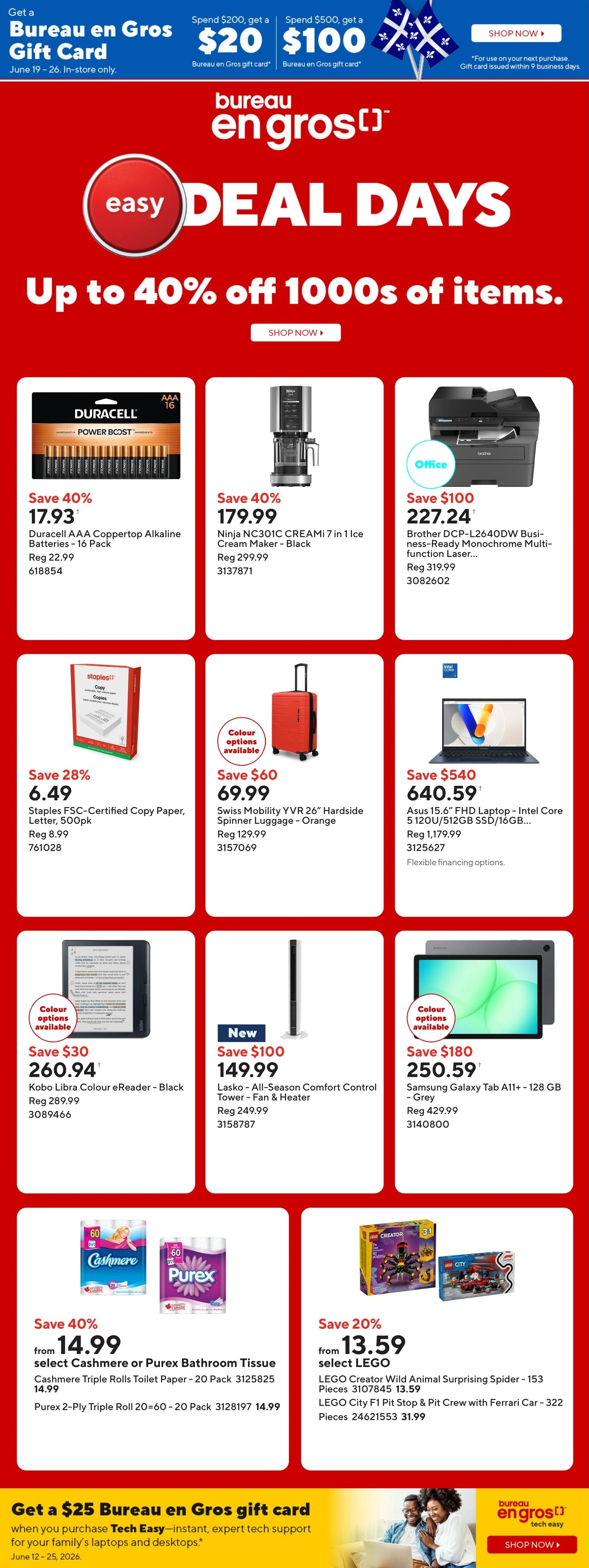 Bureau en gros flyer page 1