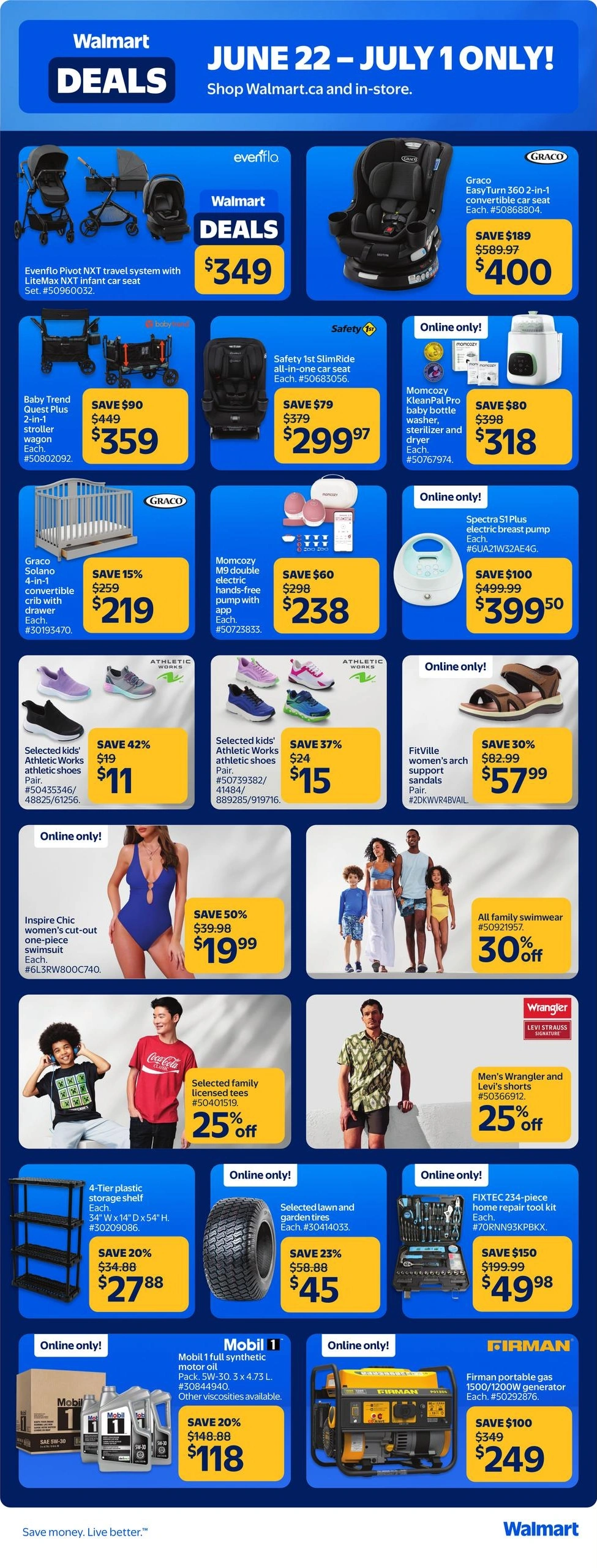 Walmart flyer page 10