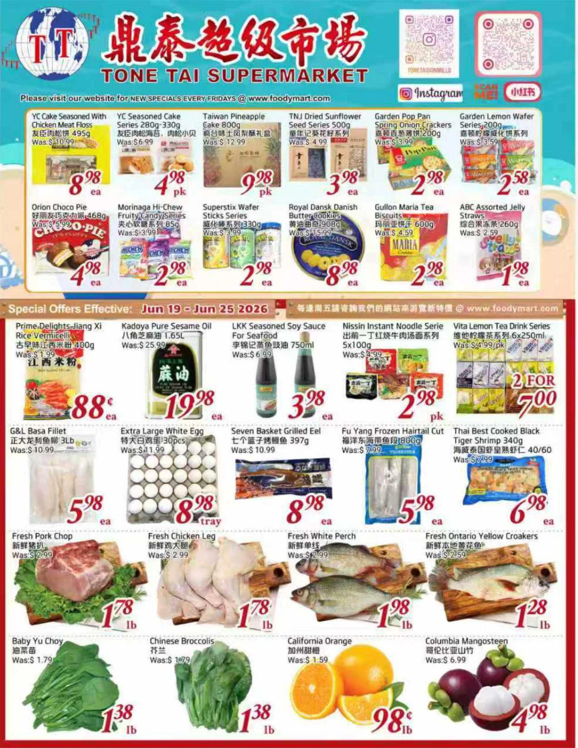 Tone Tai Supermarket flyer page 1