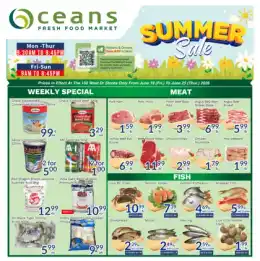 Oceans Fresh Food Market Indexed Weekly