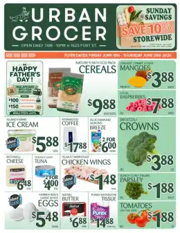 Urban Grocer Indexed Weekly