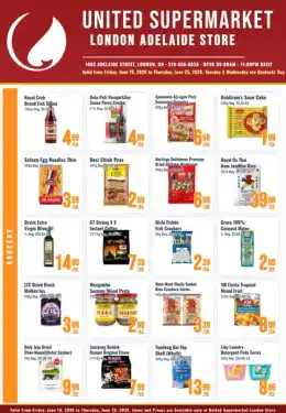 United Supermarket Indexed Weekly