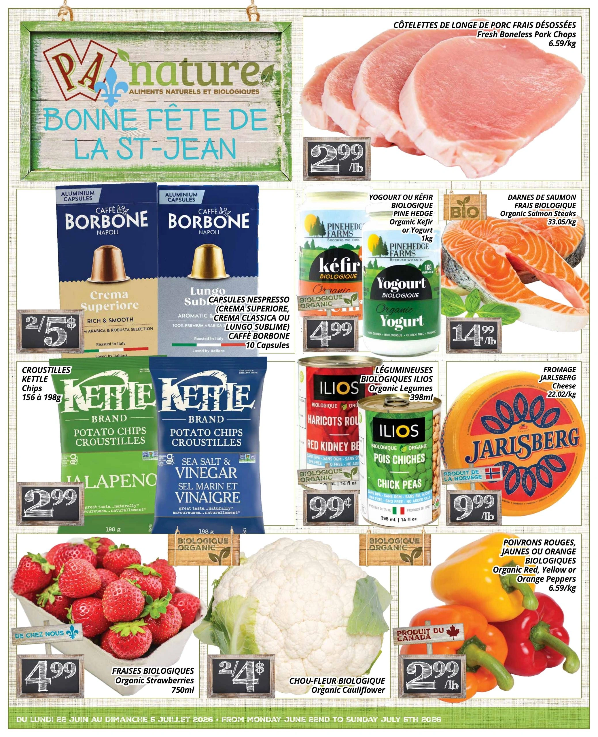 Supermarche PA flyer page 1