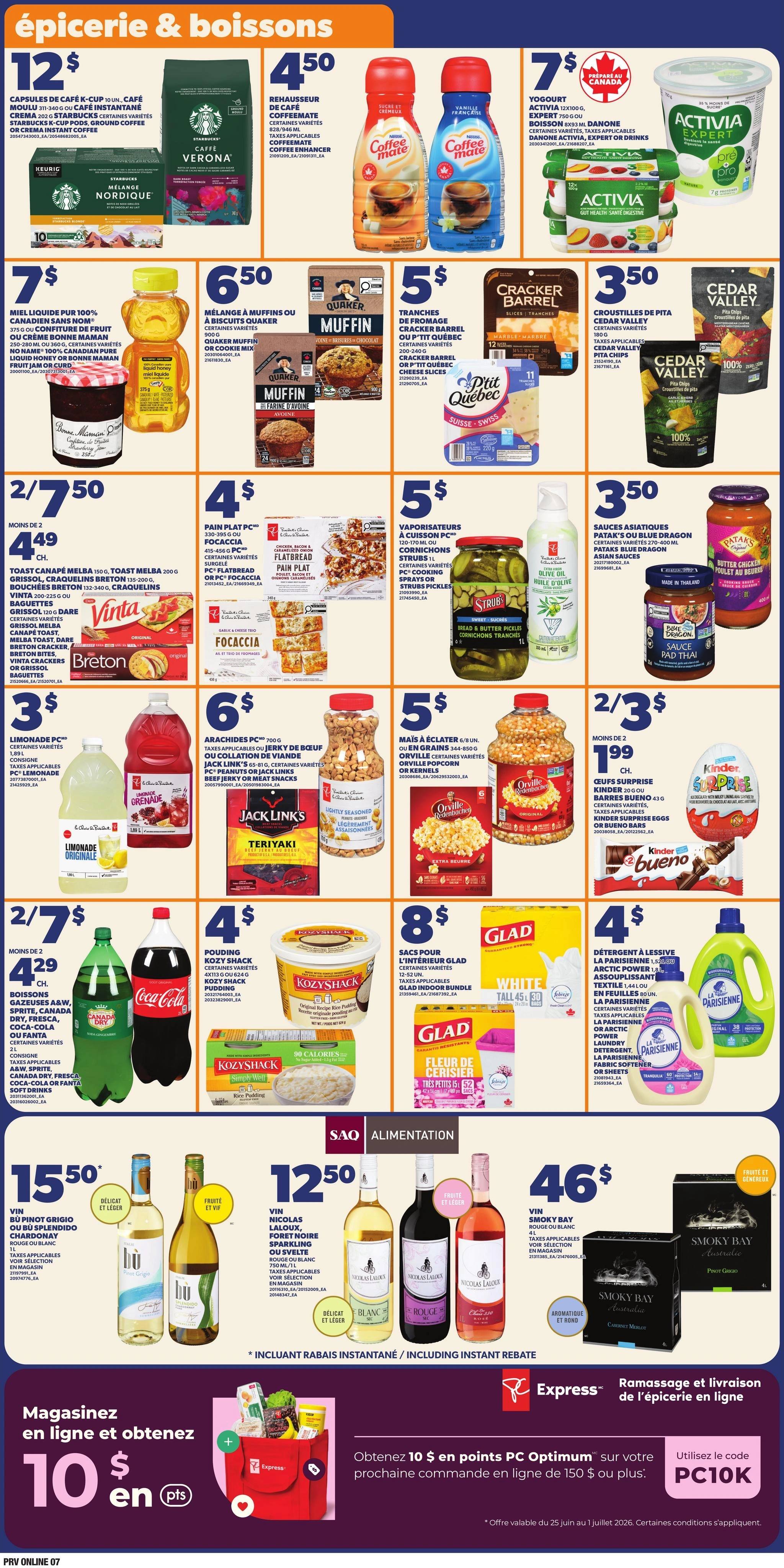 Provigo flyer page 10
