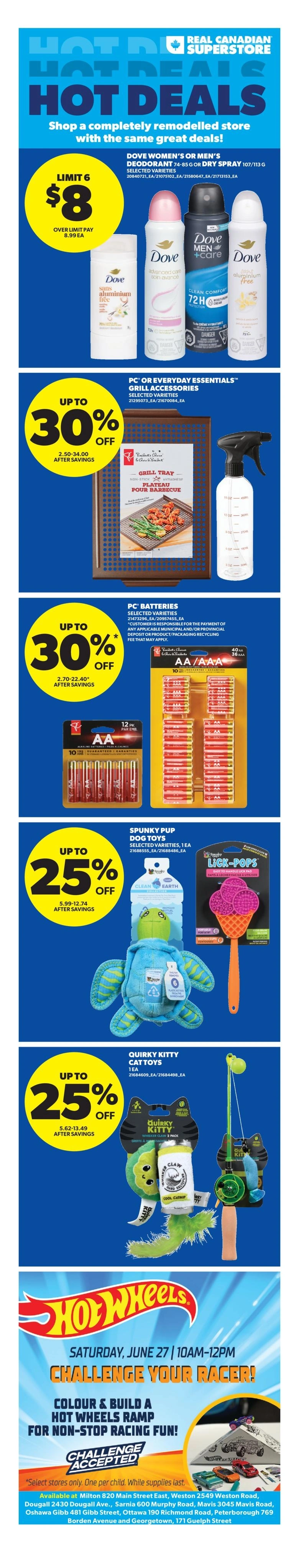 Real Canadian Superstore flyer page 1