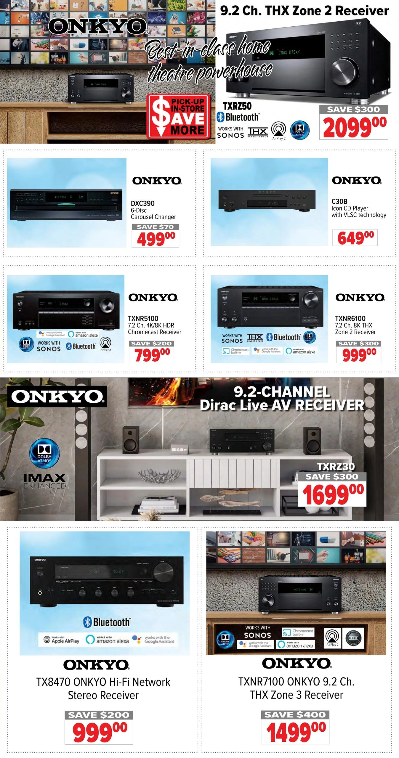 2001 Audio Video flyer page 10